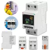Ühefaasiline energiakulu mõõtur QOLTEC 50981 DIN35 230V 50Hz