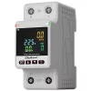 Ühefaasiline energiakulu mõõtur QOLTEC 50981 DIN35 230V 50Hz