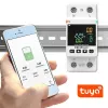 Ühefaasiline energiakulu mõõtur QOLTEC 50981 DIN35 230V 50Hz