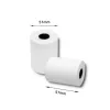 Termorull kviitungitele QOLTEC 57 x 30 mm 55 g/m² BPA-vaba, südamik 17 mm, 10 tk