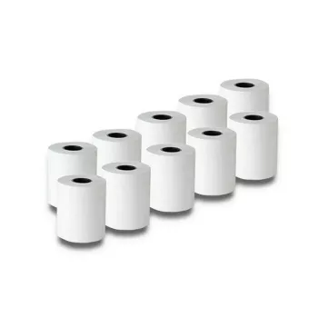 Termorull kviitungitele QOLTEC 57 x 30 mm 55 g/m² BPA-vaba, südamik 17 mm, 10 tk