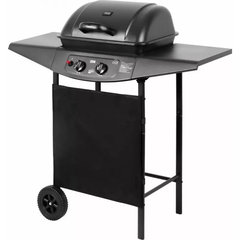 Gaasigrill TEESA TSA0080 — 2 põletit, kaasaskantav väligrill
