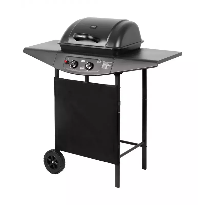 Gaasigrill TEESA TSA0080 — 2 põletit, kaasaskantav väligrill