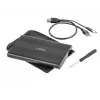 HDD/SSD-korpus uGo Marapi S120 must, 2,5-tolline