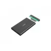 HDD/SSD-korpus uGo Marapi S120 must, 2,5-tolline