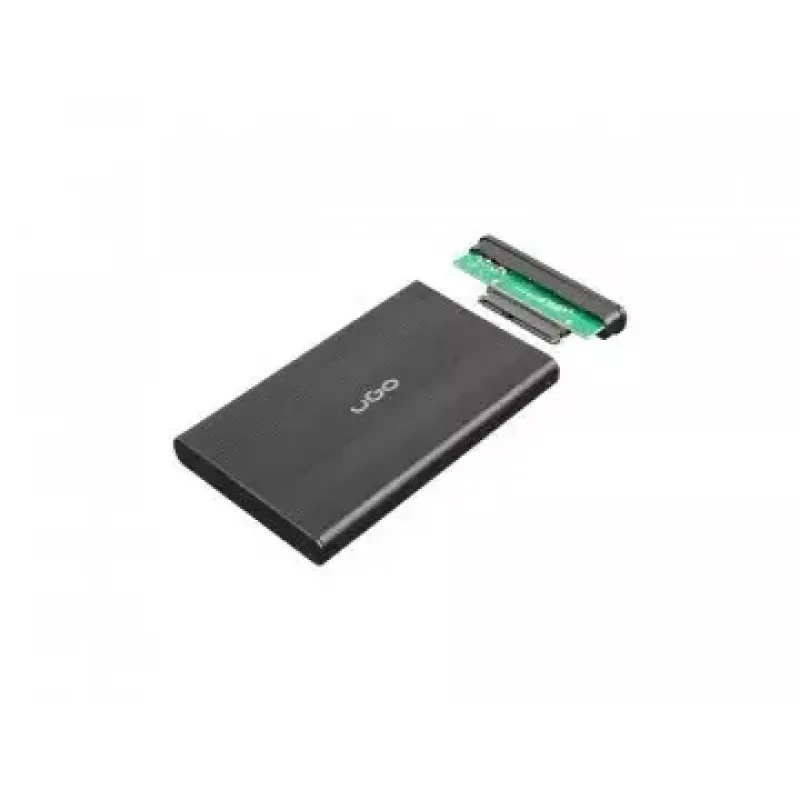 HDD/SSD-korpus uGo Marapi S120 must, 2,5-tolline