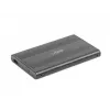 HDD/SSD-korpus uGo Marapi S120 must, 2,5-tolline