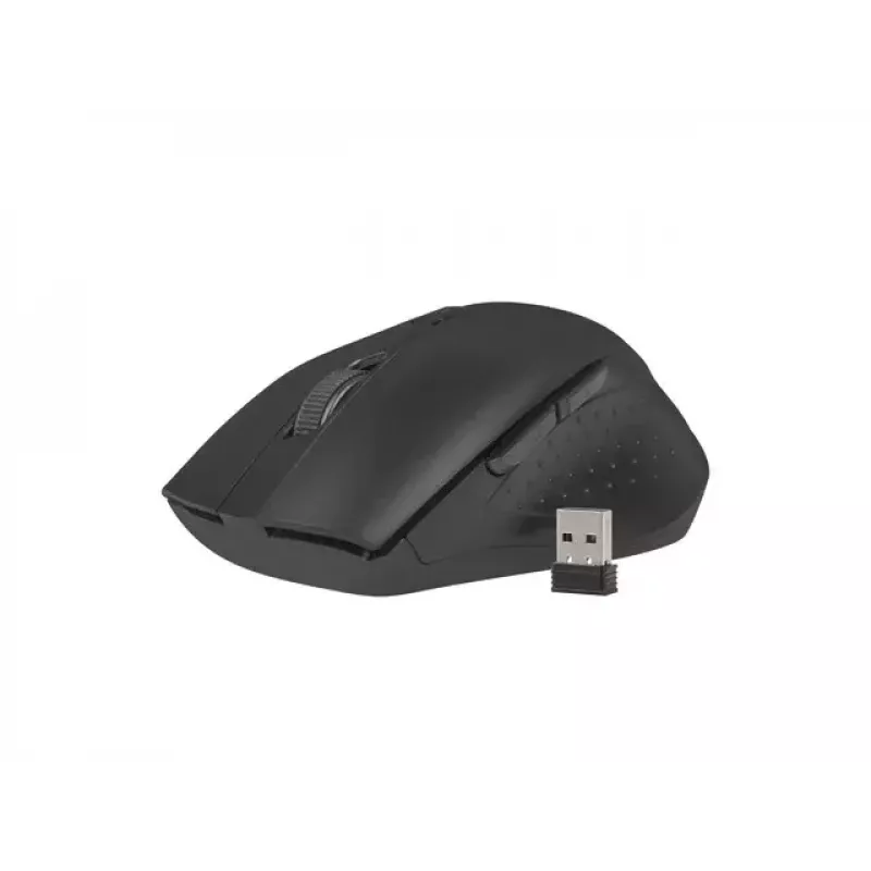 Juhtmevaba klaviatuuri ja hiire komplekt NATEC Stingray NZB-1440 — RF-juhtmevaba, täissuuruses 108-klahviga QWERTY, USA inglise keel, must