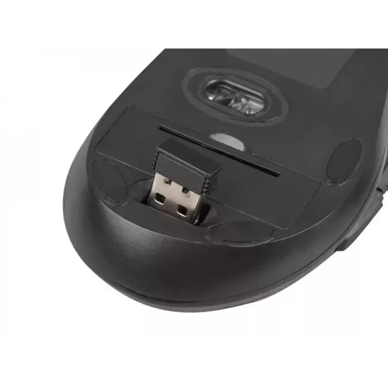 Juhtmevaba klaviatuuri ja hiire komplekt NATEC Stingray NZB-1440 — RF-juhtmevaba, täissuuruses 108-klahviga QWERTY, USA inglise keel, must