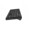 Juhtmevaba klaviatuuri ja hiire komplekt NATEC Stingray NZB-1440 — RF-juhtmevaba, täissuuruses 108-klahviga QWERTY, USA inglise keel, must
