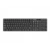 Juhtmevaba klaviatuuri ja hiire komplekt NATEC Stingray NZB-1440 — RF-juhtmevaba, täissuuruses 108-klahviga QWERTY, USA inglise keel, must