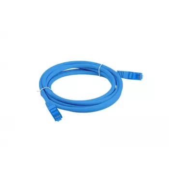 LANBERG võrgukaabel Cat6a RJ-45-RJ-45 S/FTP LSZH, 1 m, sinine