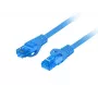 LANBERG võrgukaabel Cat6a RJ-45-RJ-45 S/FTP LSZH, 1 m, sinine