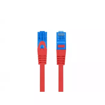 LANBERG RJ-45 Cat6a patch-kaabel PCF6A-10CC-0100-R, 1 m, S/FTP, CCA, LSZH, punane