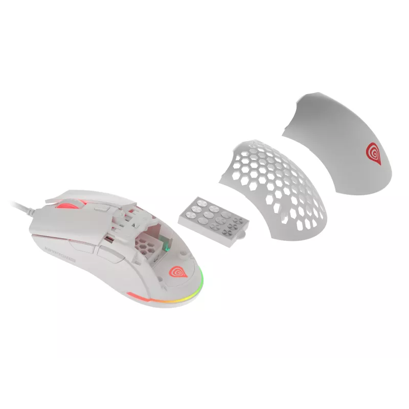 GENESIS Krypton 750 hiir Mängimine Paremakäeline USB tüüp-A Optiline 2000 DPI