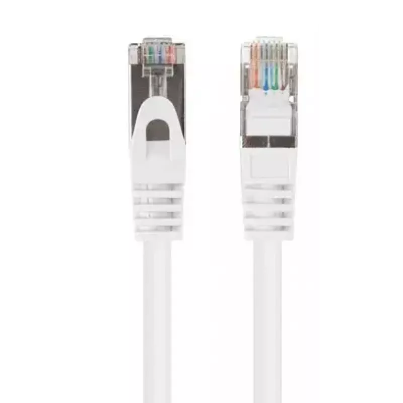 Etherneti paigalduskaabel LANBERG PCF6-20CC-0100-W Cat6 U/UTP 1 m, CCA juht, 250 MHz, valge
