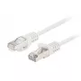 Etherneti paigalduskaabel LANBERG PCF6-20CC-0100-W Cat6 U/UTP 1 m, CCA juht, 250 MHz, valge