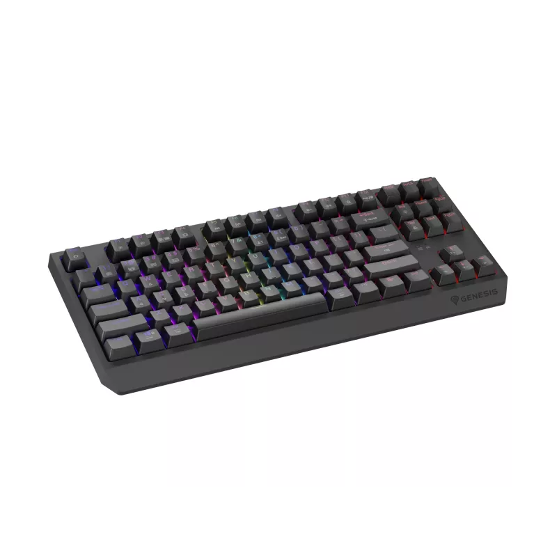 GENESIS Thor 230 TKL klaviatuur Mängimine USB + RF-juhtmevaba + Bluetooth QWERTY Must