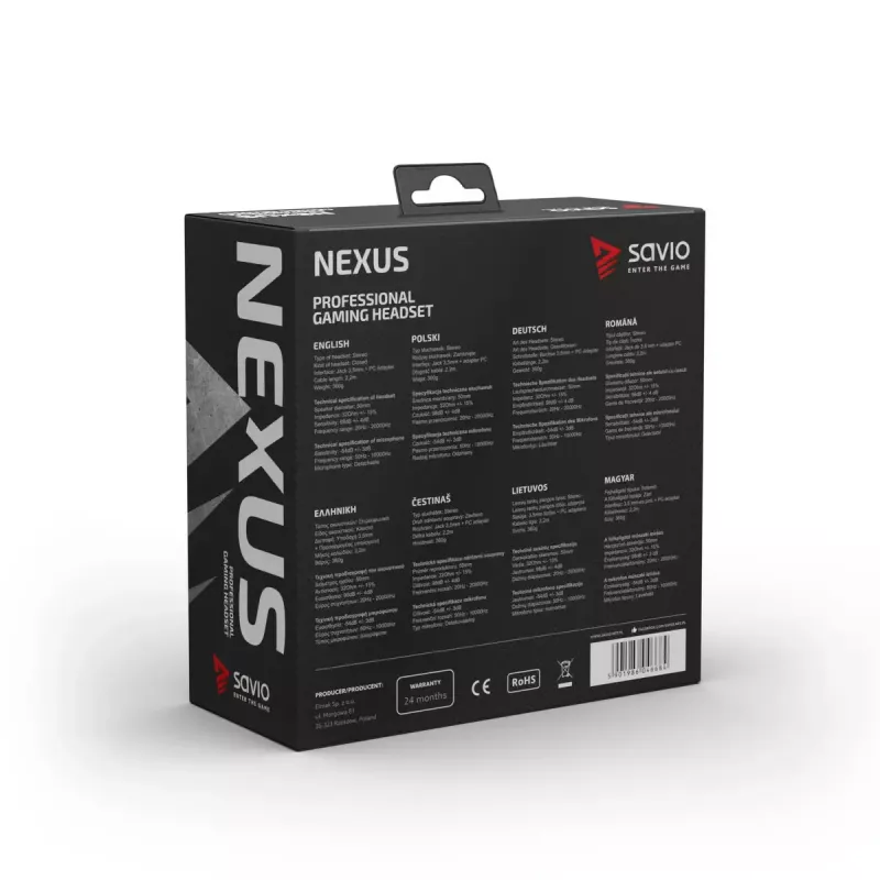 Peakomplekt Savio NEXUS Wired Gaming Must