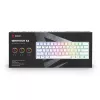 Savio ValgeOUT X2 RED mänguklaviatuur USB QWERTY mehaaniline 61 klahvi