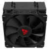 CPU õhkjahuti SAVIO Vortex X2 Must – 120 mm ventilaator, kõrgus 157 mm, PWM, LGA 2066 ühilduv