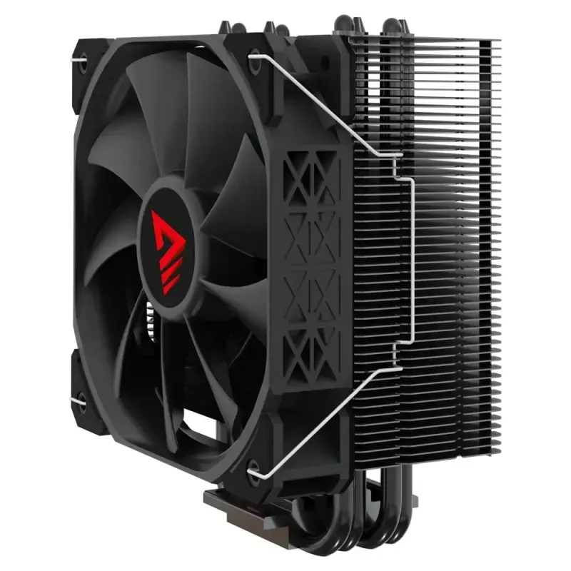 CPU õhkjahuti SAVIO Vortex X2 Must – 120 mm ventilaator, kõrgus 157 mm, PWM, LGA 2066 ühilduv