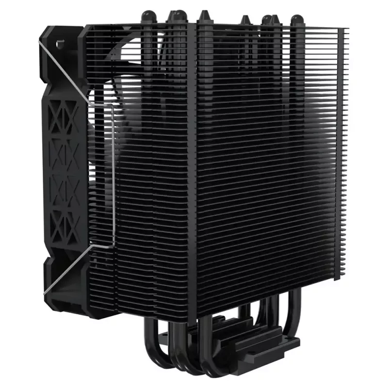 CPU õhkjahuti SAVIO Vortex X2 Must – 120 mm ventilaator, kõrgus 157 mm, PWM, LGA 2066 ühilduv