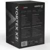 CPU õhkjahuti SAVIO Vortex X2 Must – 120 mm ventilaator, kõrgus 157 mm, PWM, LGA 2066 ühilduv