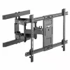 Seinale kinnitatav telerikinnitus MACLEAN MC-881 37–85-tollistele teleritele, VESA kuni 600x400, kandevõime 60 kg, must