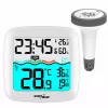 Juhtmeveta basseini temperatuuriandur GreenBlue GB216 IPX7 veekindel, mudel GB216