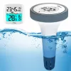 Juhtmeveta basseini temperatuuriandur GreenBlue GB216 IPX7 veekindel, mudel GB216