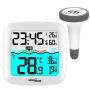 Juhtmeveta basseini temperatuuriandur GreenBlue GB216 IPX7 veekindel, mudel GB216
