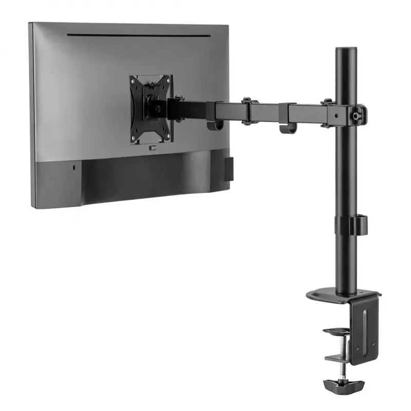 Lauamonitori kinnitus MACLEAN MC-753N 17–32-tollistele ekraanidele, VESA 75x75 / 100x100, max 9 kg, kalle ±45°, pöörlemine ±180°, kõrguse reguleerimine