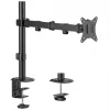 Lauamonitori kinnitus MACLEAN MC-753N 17–32-tollistele ekraanidele, VESA 75x75 / 100x100, max 9 kg, kalle ±45°, pöörlemine ±180°, kõrguse reguleerimine
