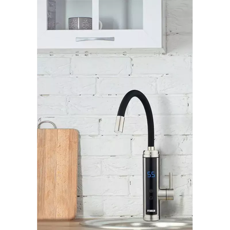 Läbivooluboiler NOVEEN IWH955 5,5 kW 220–240 V, kompaktne tööpinna paigaldusega, 2,5 L/min, IPX4