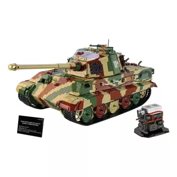 Ehitusmänguasi tank Cobi Tiger II King Tiger mõõtkavas 1:12 mudel