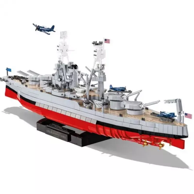 COBI Pennsylvania klassi lahingulaev 2in1 Executive Edition ehituskomplekt, 2088 tk
