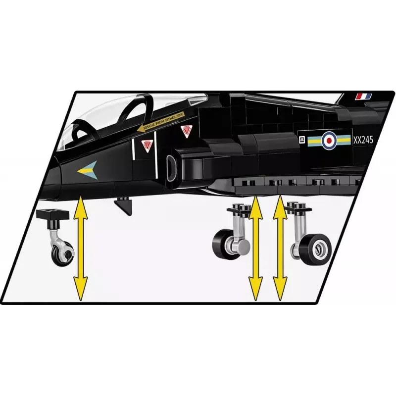 Ehitusmänguasi Cobi BAe Hawk T1 mudelikomplekt 5845 tk, autor Cobi