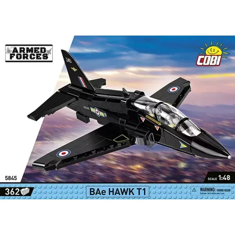 Ehitusmänguasi Cobi BAe Hawk T1 mudelikomplekt 5845 tk, autor Cobi