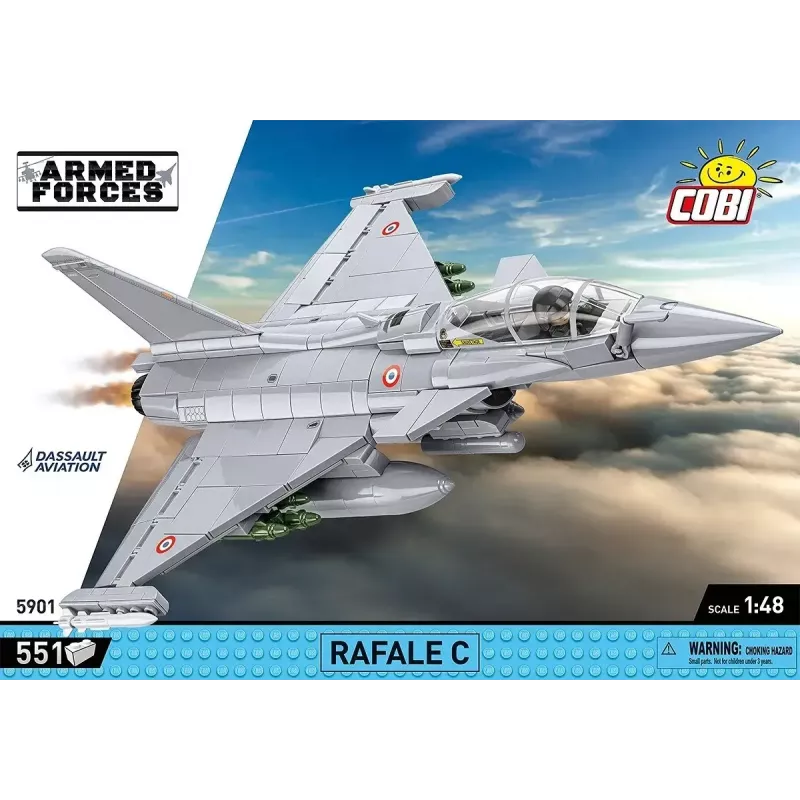 Ehitusklotside komplekt Cobi Rafale C 551 osa mudel COBl-5901