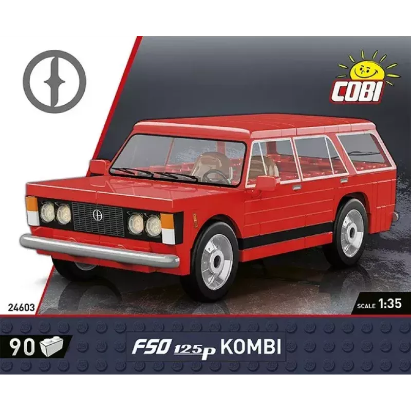 Ehitusklotside komplekt Cobi Blocks FSO 125p 90 klotsi COBI-24603 – 90 plastist ehitusklotsi