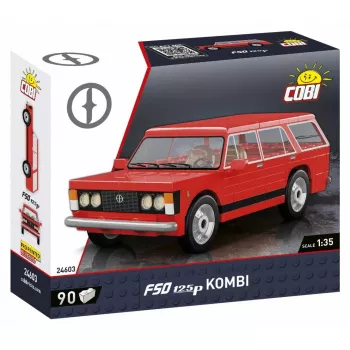 Ehitusklotside komplekt Cobi Blocks FSO 125p 90 klotsi COBI-24603 – 90 plastist ehitusklotsi