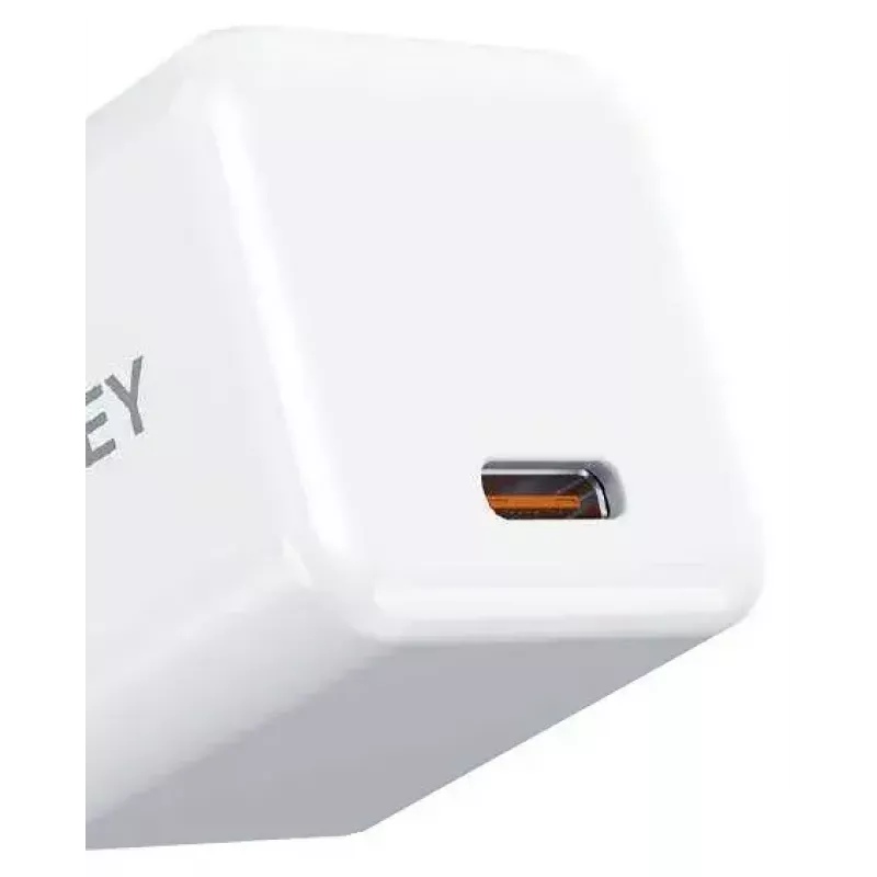 USB-C minilaadija Aukey PA-F5 20W PD — kompaktne 20W PD kiirlaadija
