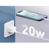 USB-C minilaadija Aukey PA-F5 20W PD — kompaktne 20W PD kiirlaadija