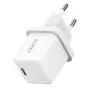 USB-C minilaadija Aukey PA-F5 20W PD — kompaktne 20W PD kiirlaadija