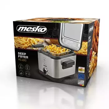 Fritüür Mesko Home MS 4910 Ühekordne 1,5 L 900 W Must satiinteras