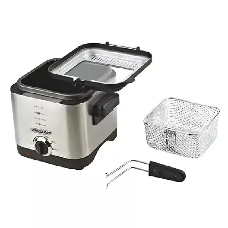 Fritüür Mesko Home MS 4910 Ühekordne 1,5 L 900 W Must satiinteras