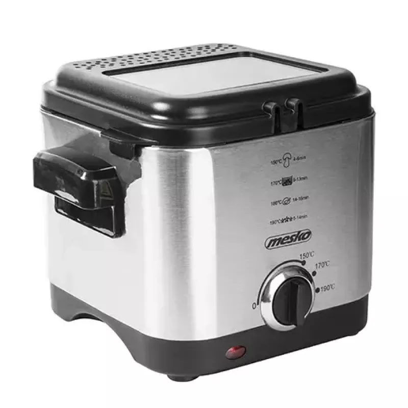 Fritüür Mesko Home MS 4910 Ühekordne 1,5 L 900 W Must satiinteras