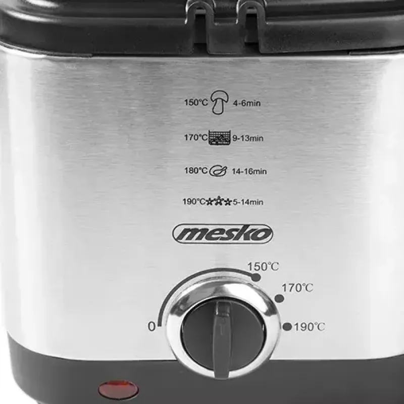 Fritüür Mesko Home MS 4910 Ühekordne 1,5 L 900 W Must satiinteras