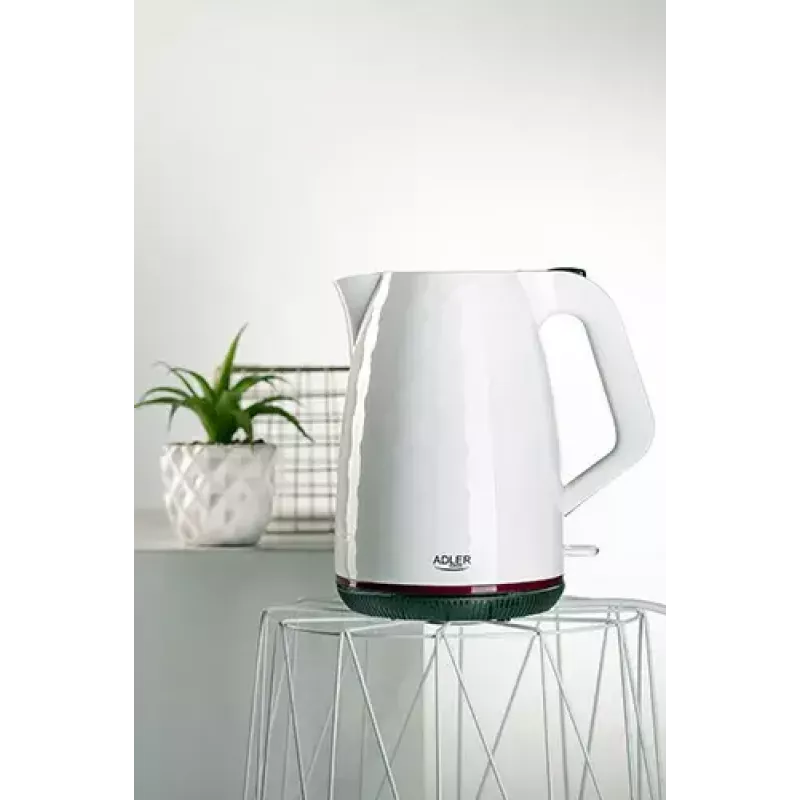 Elektriline veekeetja Adler AD 1277 1,7 L 2200 W Valge